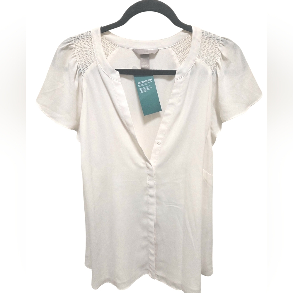 H&M White Blouse